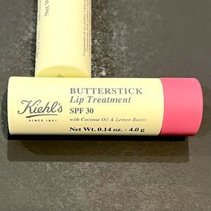 *SOLD* NEW Kiehl’s Butterstick Lip Treatment Tinted Balm Pop of Peony Pink Tint
